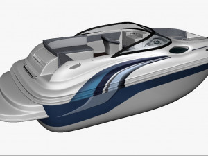 Motor boat 3D 모델
