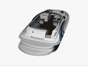 Motor boat 3D 모델