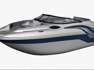 Motor boat 3D 모델