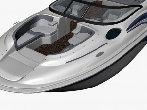 Motor boat 3D 모델