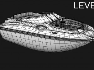 Motor boat 3D 모델