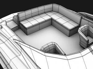 Motor boat 3D 모델
