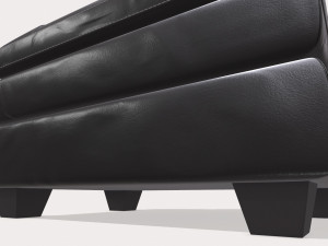 gleason ottoman chair 3D मॉडल