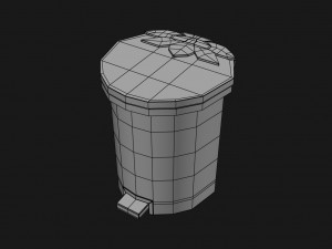 recycle bin Model 3D