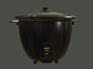rice cooker 3D Model