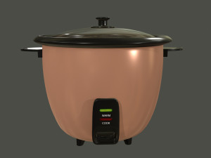 rice cooker 3D Model