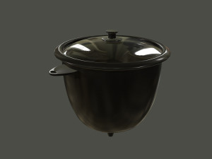 rice cooker 3D Model