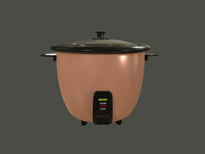 rice cooker 3D Model
