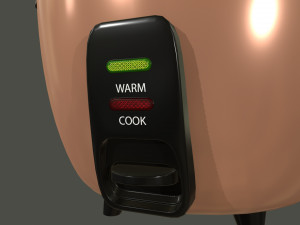 rice cooker 3D Model