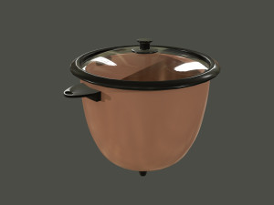 rice cooker 3D Model