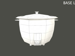 rice cooker 3D Model