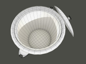 rice cooker 3D Model