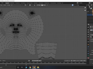 female head textured Model 3D