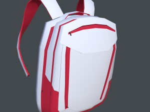 backpack lowpoly 3D Model