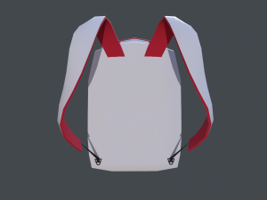 backpack lowpoly 3D मॉडल