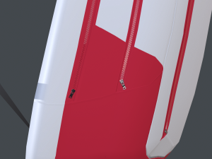 backpack lowpoly 3D मॉडल
