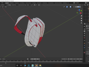 backpack lowpoly 3D मॉडल