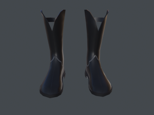 female boots 3D Model