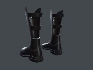 female boots 3D Model