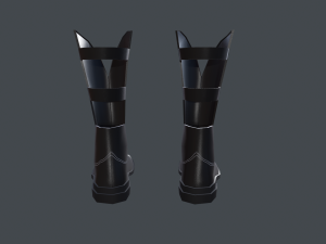 female boots 3D Model