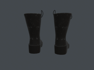 Military Boots 3D Model