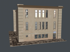 Abandoned Building 1 3D Model