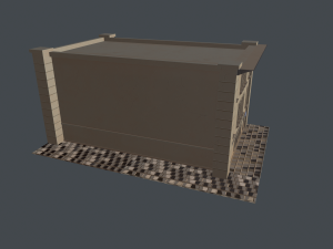 Abandoned Building 1 Model 3D