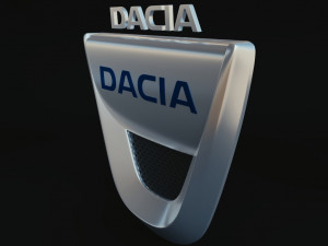 dacia logo 3D 模型