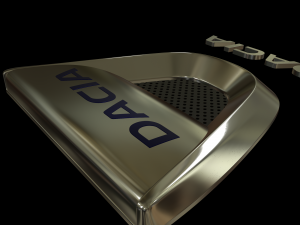 dacia logo 3D 模型