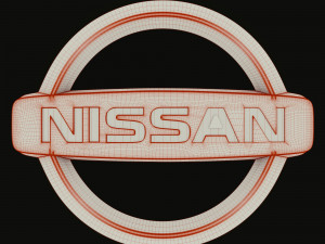 nissan logo 3D Модель