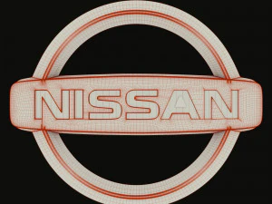 nissan logo 3D Model