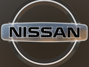 nissan logo 3D Модель