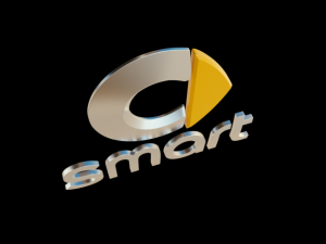 smart logo 3Dモデル