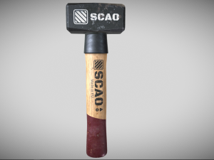 Pbr Club Hammer 3Dモデル