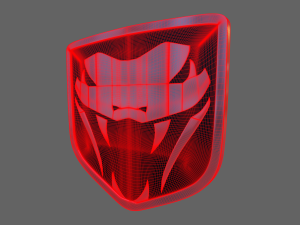 Dodge Viper Fangs 3Dモデル