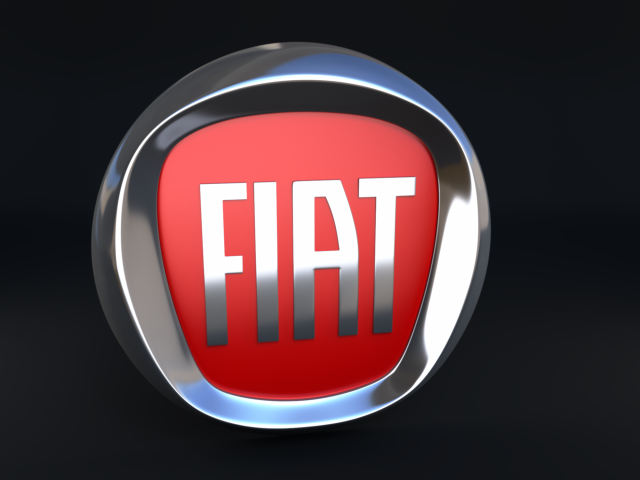 Fiat Logo 3D Model