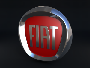 Fiat Logo 3D Model