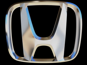 Honda Logo 3D Model