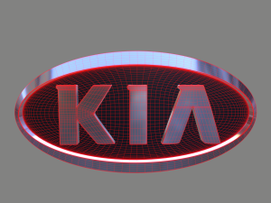 Kia Logo 3D Модель