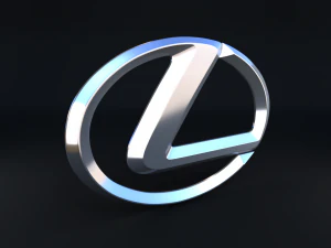 Lexus Logo 3D Model