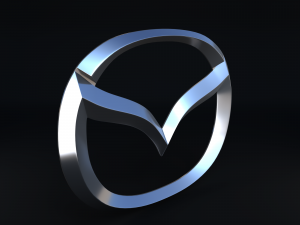 Mazda Logo Modelo 3D