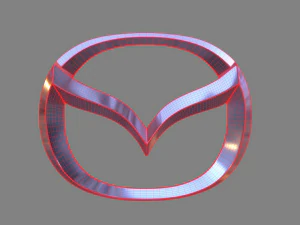 Mazda Logo 3D Model