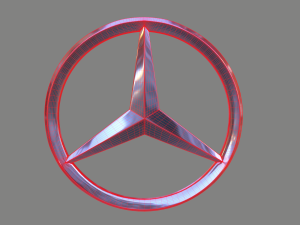 Mercedes Logo Modèle 3D
