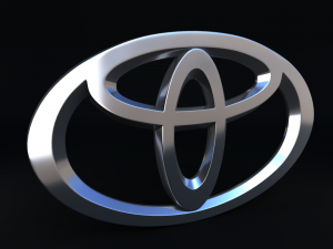 Toyota Logo 3Dモデル