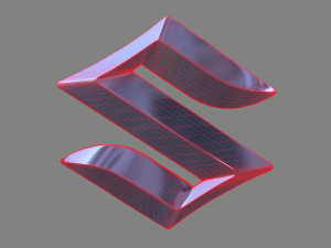 Suzuki Logo 3Dモデル