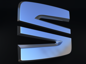 Seat Logo 3D Model
