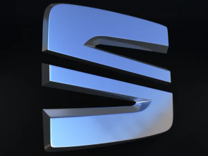 Seat Logo 3D Model
