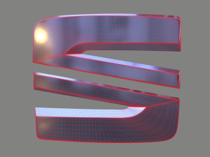 Seat Logo 3D Model