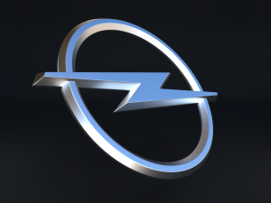 Opel Logo 3D Model