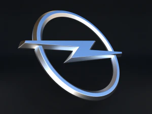 Opel Logo 3D Model